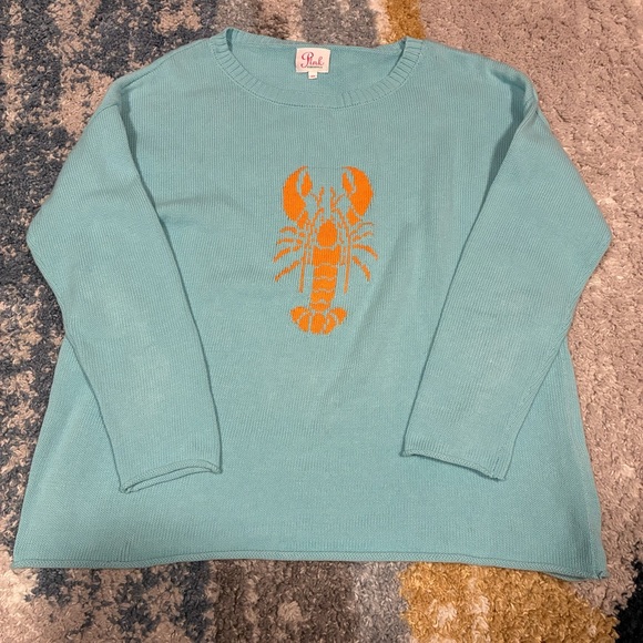 Pink Pineapple Sweaters - Pink pineapple Lobster Sweater